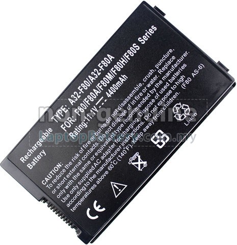 Battery for Asus A32-F80 laptop