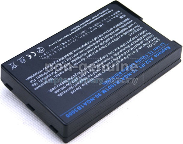 Battery for Asus R1F laptop
