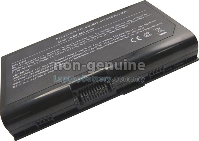Battery for Asus M70SR laptop