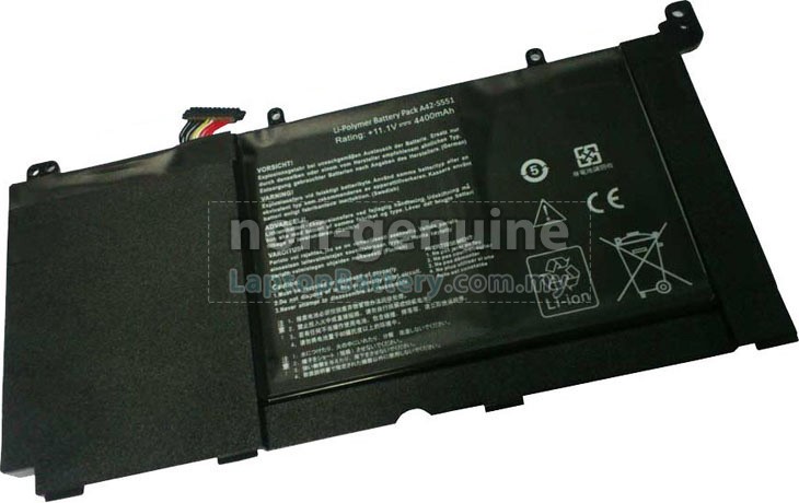Battery for Asus 3ICP7/65/80 laptop