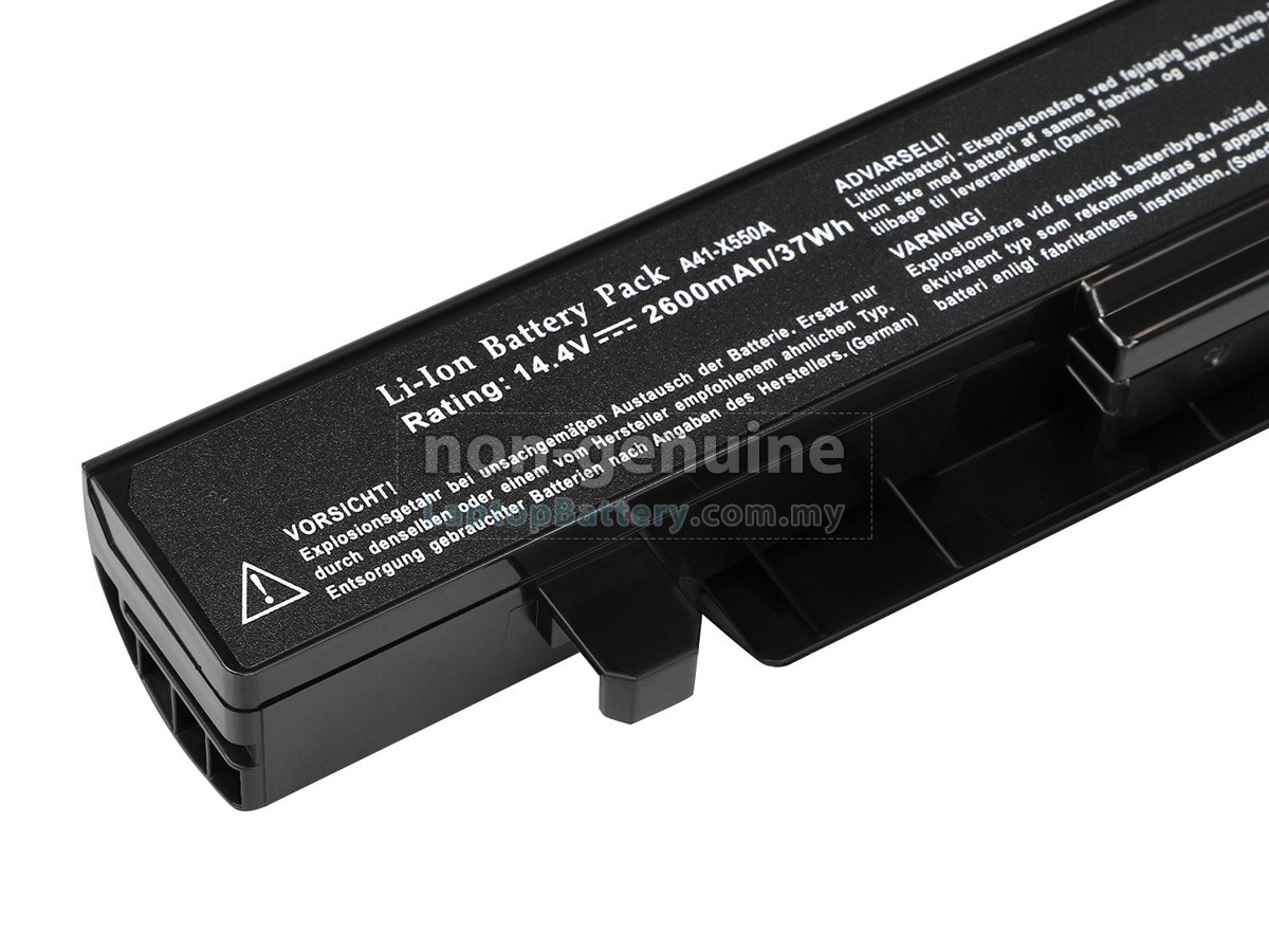 smøre måske peave Asus F550C battery,high-grade replacement Asus F550C laptop battery from  Malaysia(2200mAh,4 cells)