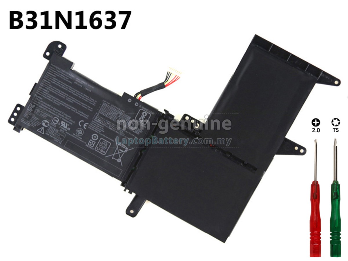 Asus B31N1637 battery,highgrade replacement Asus B31N1637 laptop