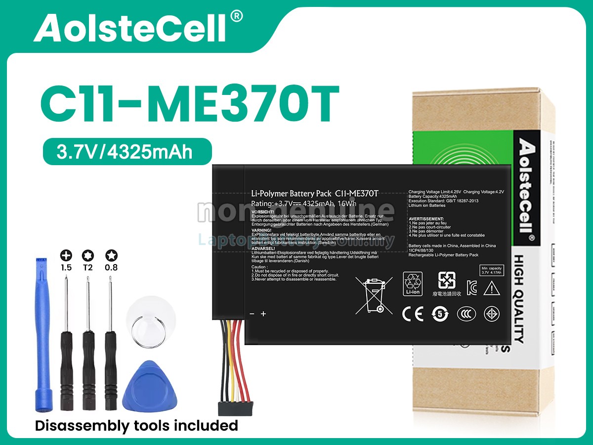 Asus C11-ME370T replacement battery