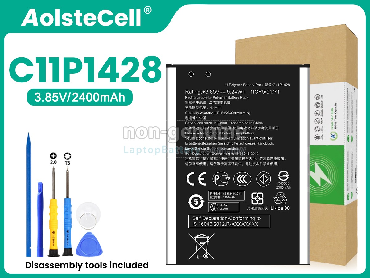 Asus C11P1428 replacement battery