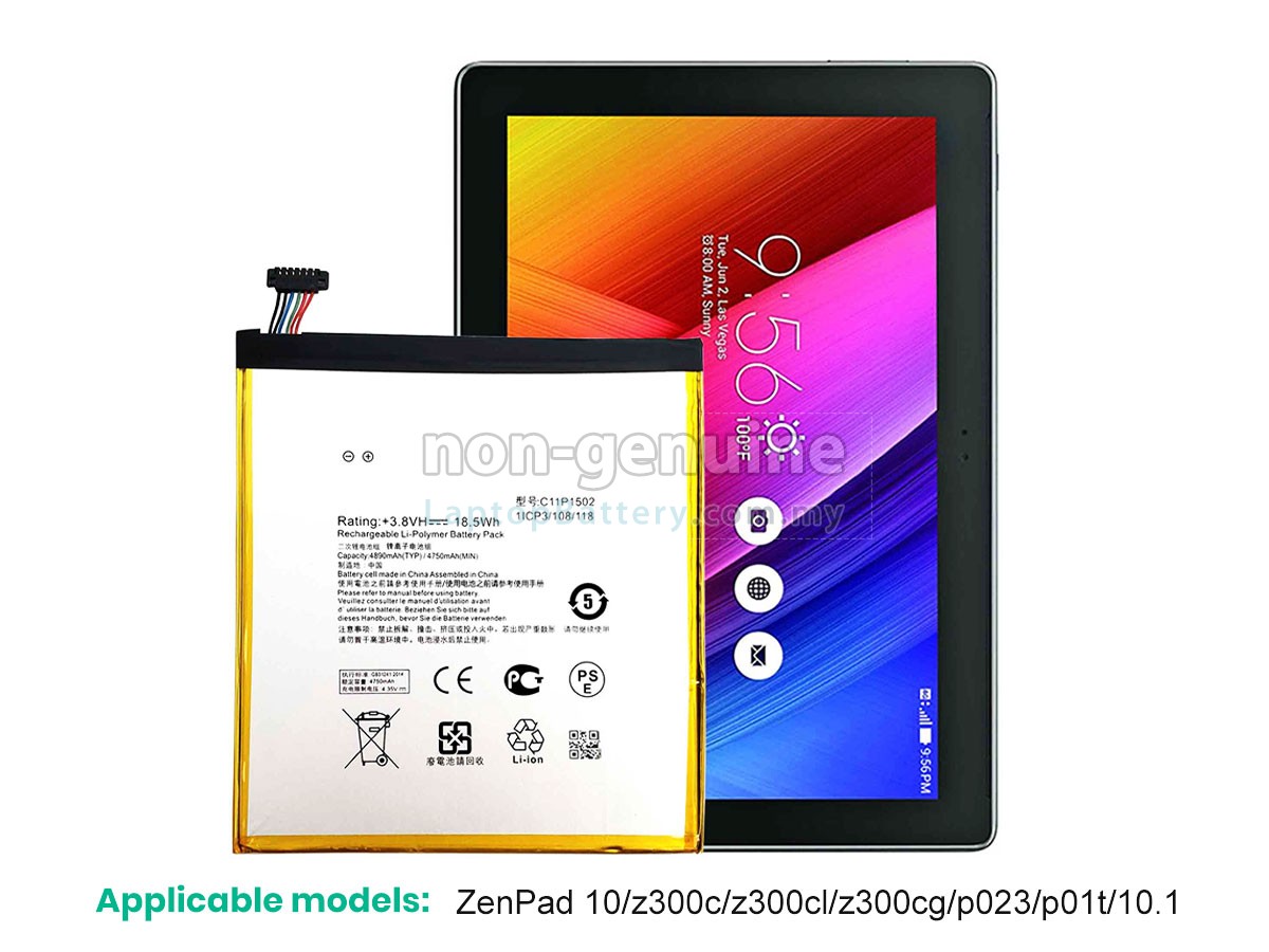 Asus Z300CG replacement battery