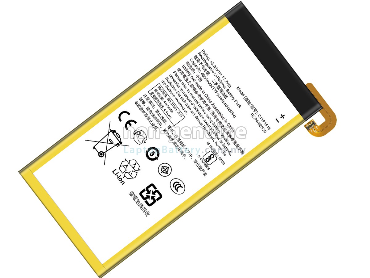 Asus C11P1516 replacement battery