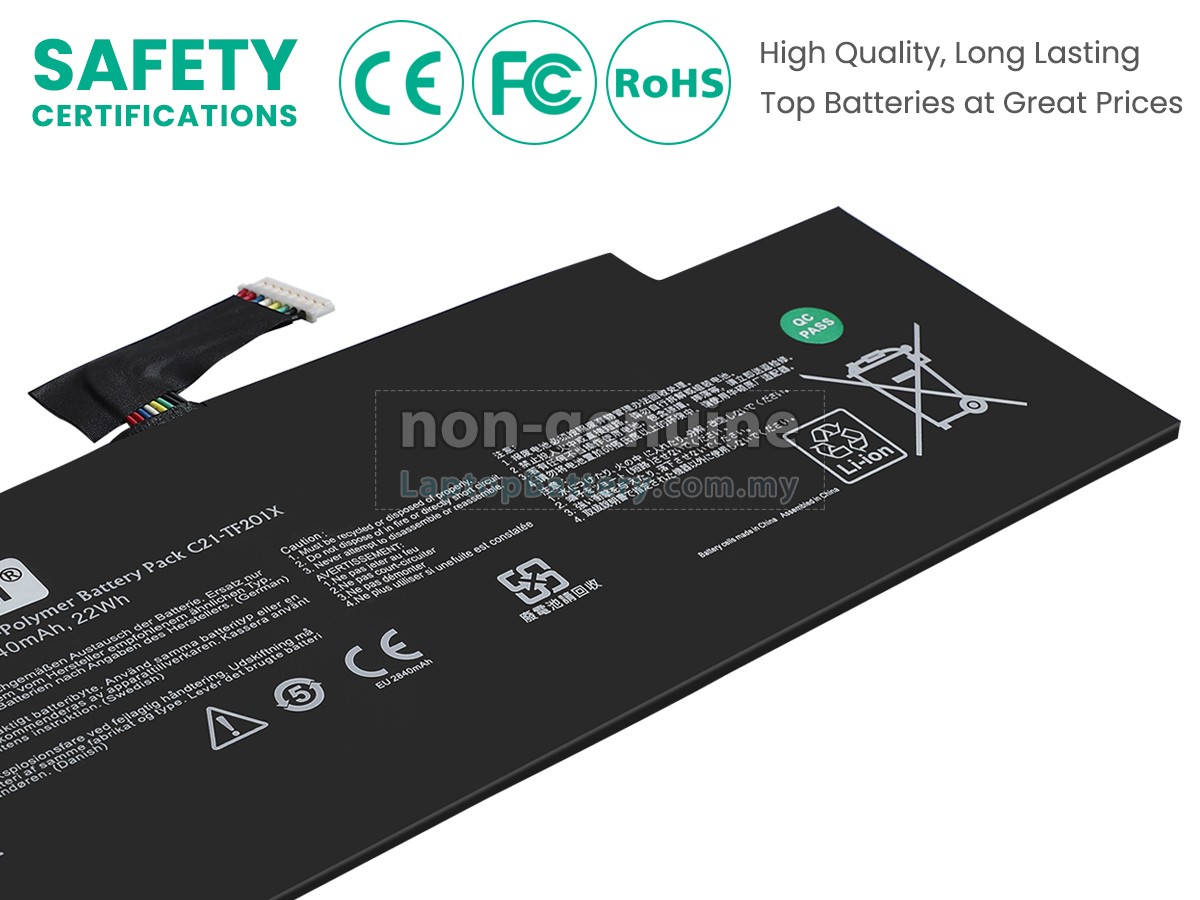 Asus TF300T replacement battery