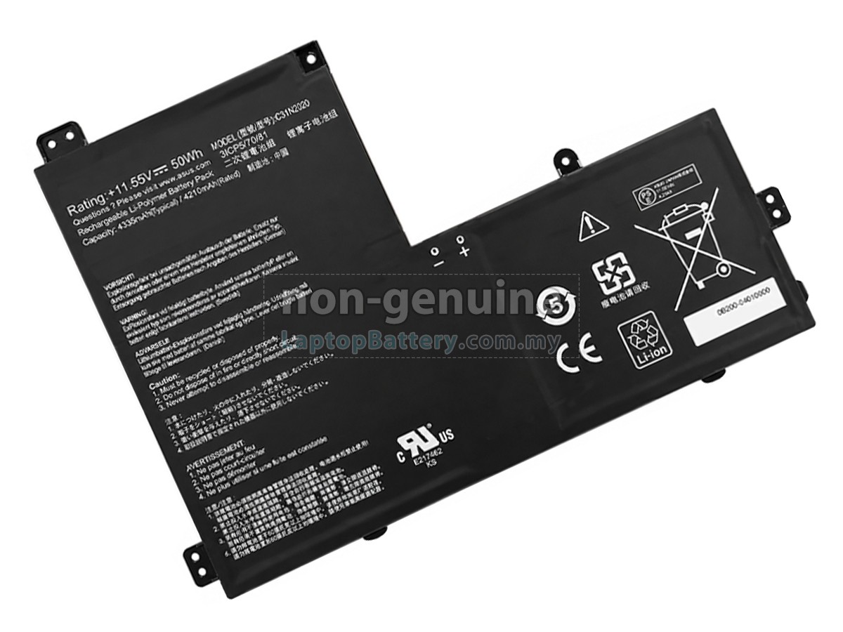 Asus 90NX04B2-M003N0 replacement battery