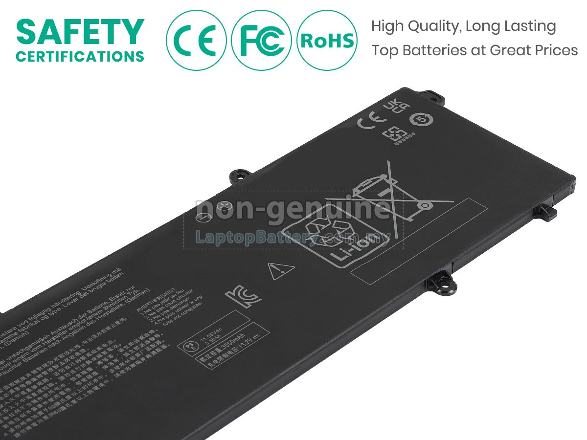 Asus VivoBook 15 X1504ZA-BQ092W replacement battery
