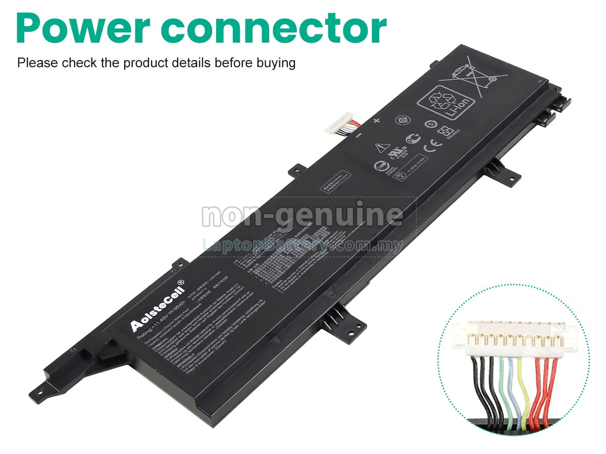 Asus ProART STUDIOBook Pro X W730G2T replacement battery