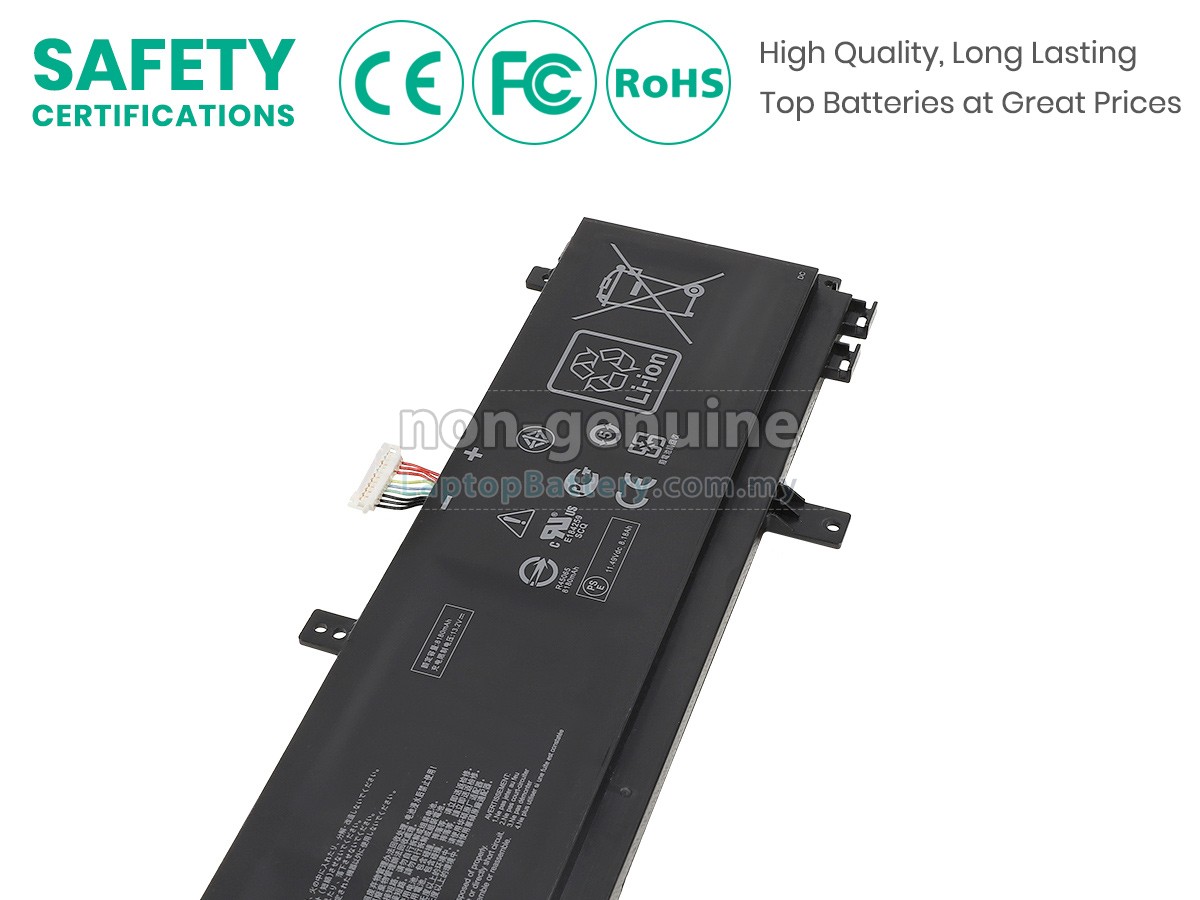 Asus ProART STUDIOBook Pro X W730G2T replacement battery