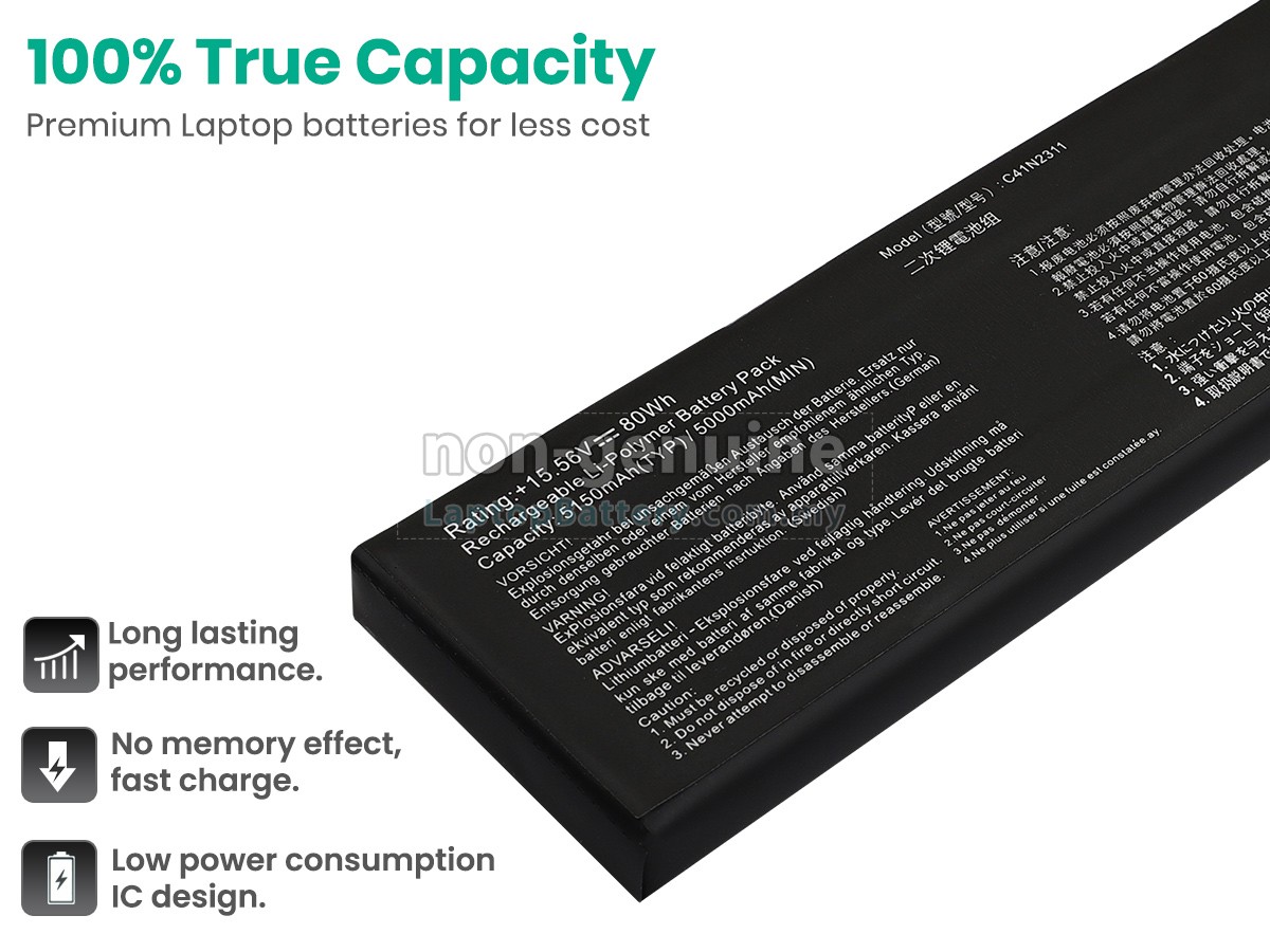 Asus Rog AllY X CONSOLE 2024 replacement battery