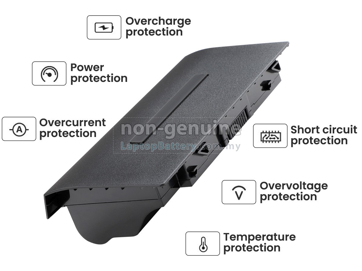 Asus G75VM 3D replacement battery