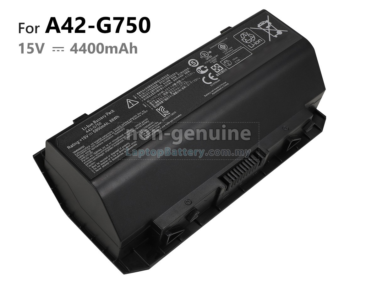 Asus A42G750 battery,highgrade replacement Asus A42G750 laptop