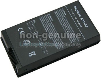 Battery for Asus A8000F laptop