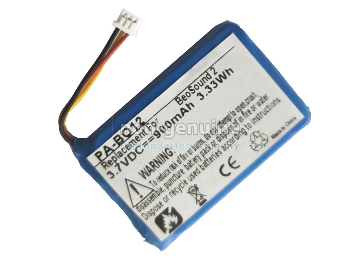 Bang Olufsen BEOSOUND 2 replacement battery