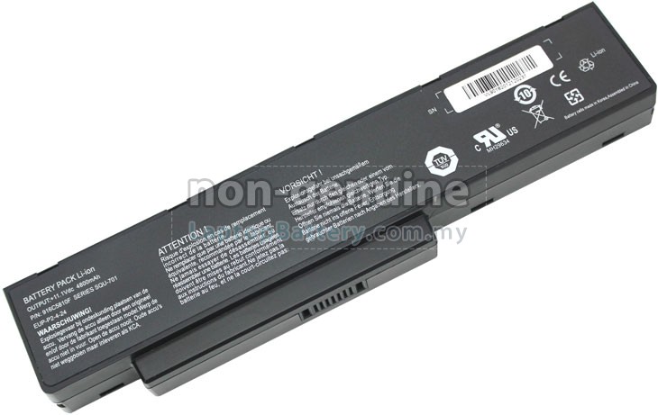 Battery for BenQ EASYNOTE MB89 ARES GP3W laptop