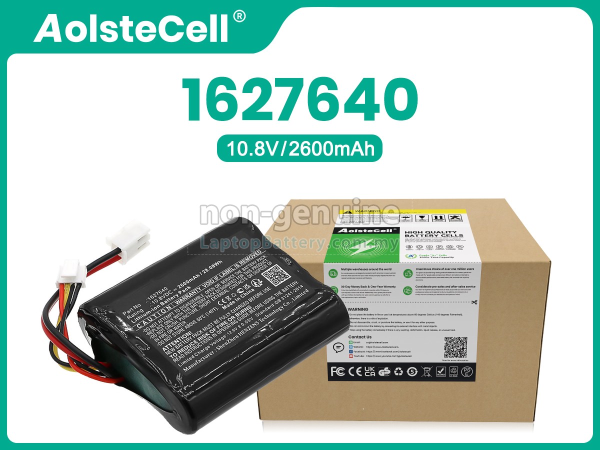 Bissell 1627238 replacement battery