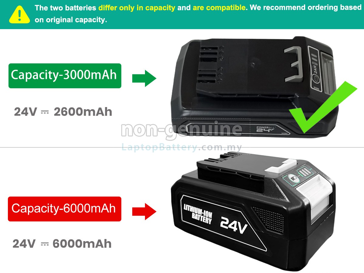 Bissell CLEANVIEW XR STICK VACUUM replacement battery