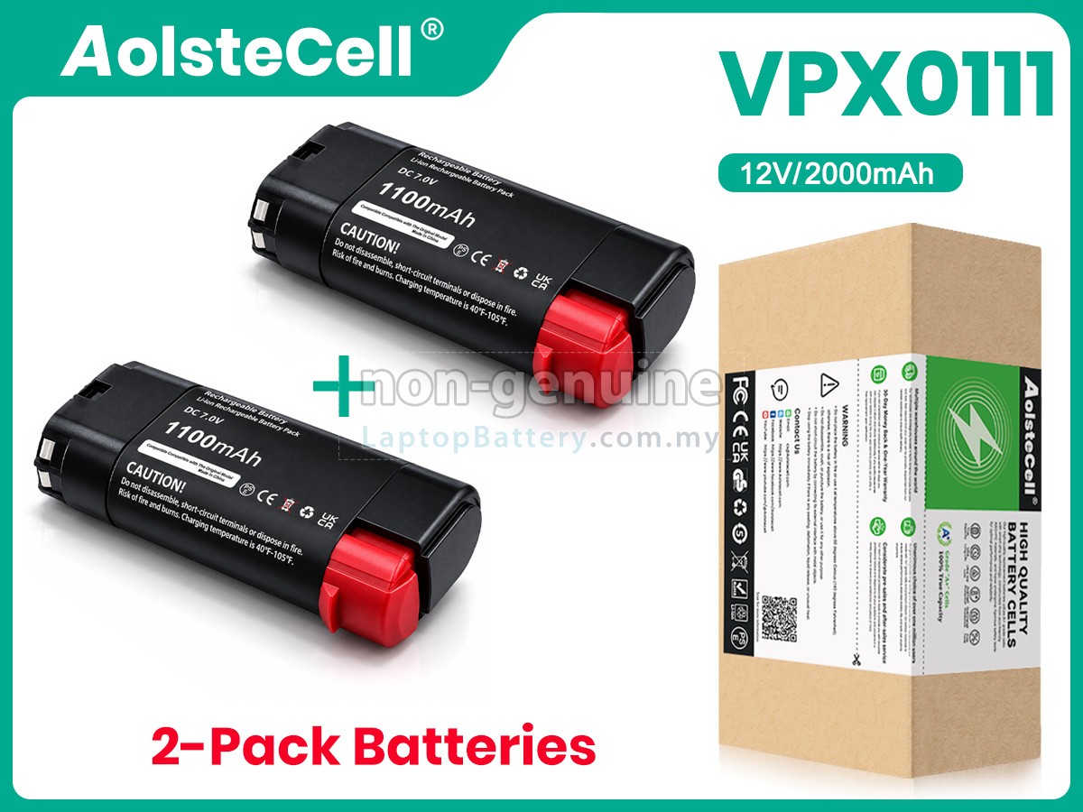 Black Decker VPX2102 replacement battery
