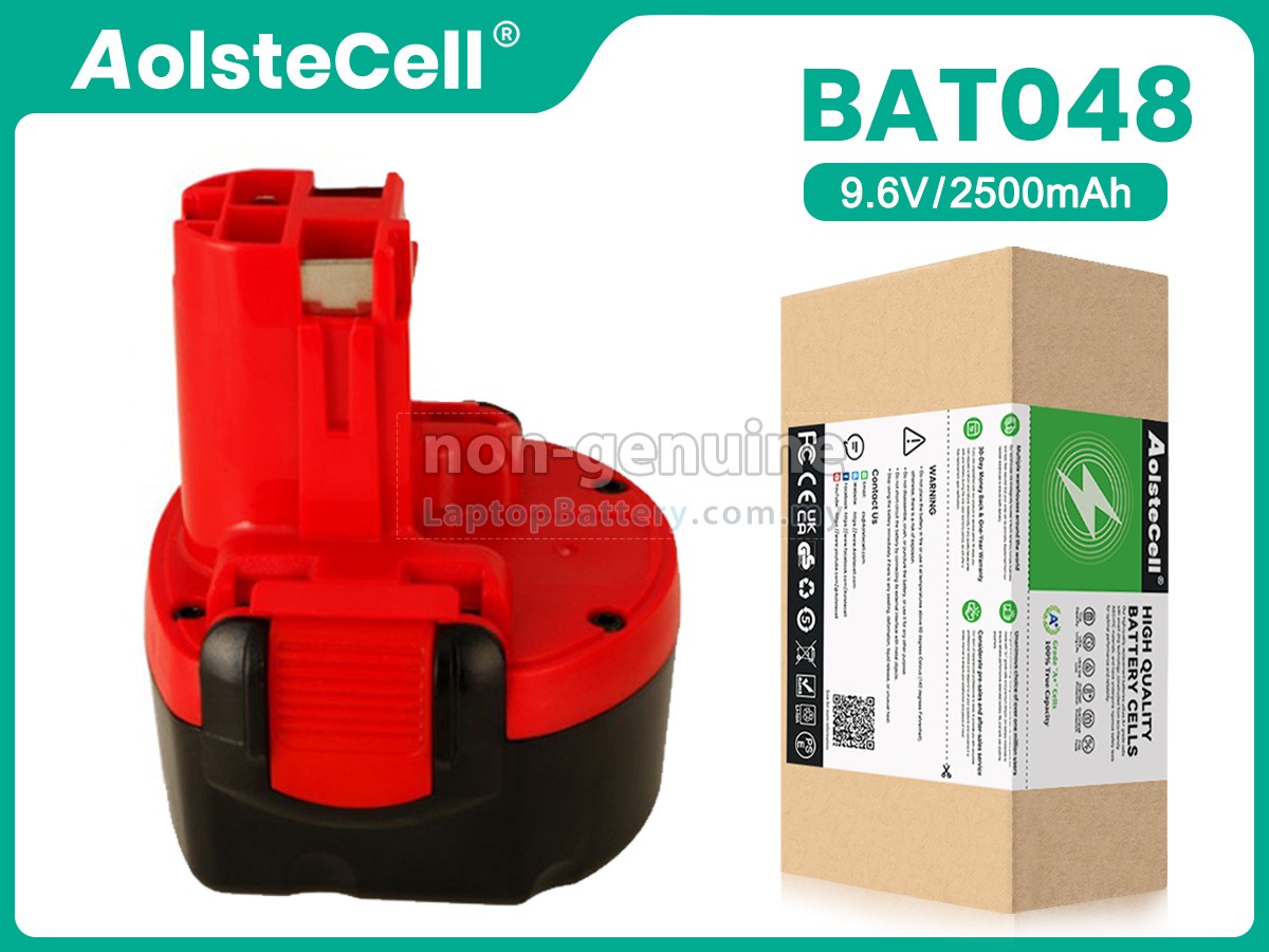 Bosch GSR 9.6-1 replacement battery
