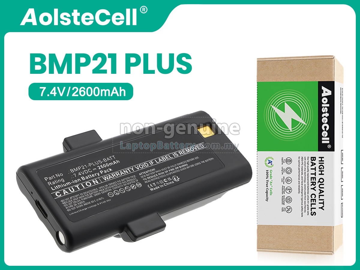 Brady BMP21 replacement battery