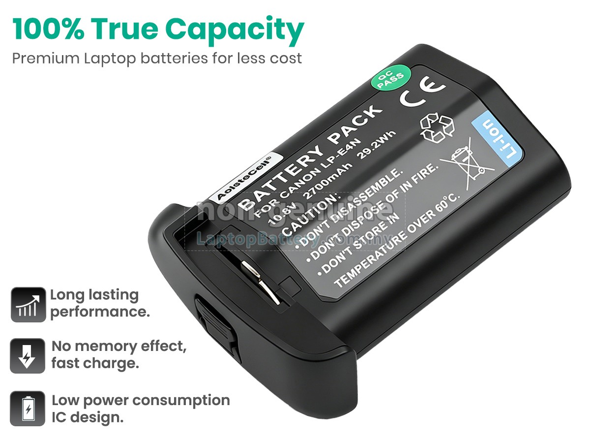Canon LC-E4 replacement battery