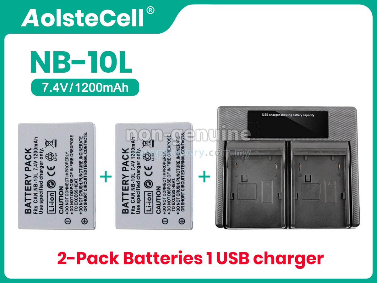Canon POWERSHOT G1X replacement battery