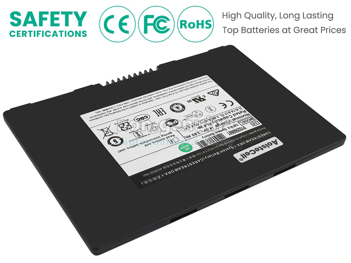 Carestream P/N8G5132 replacement battery