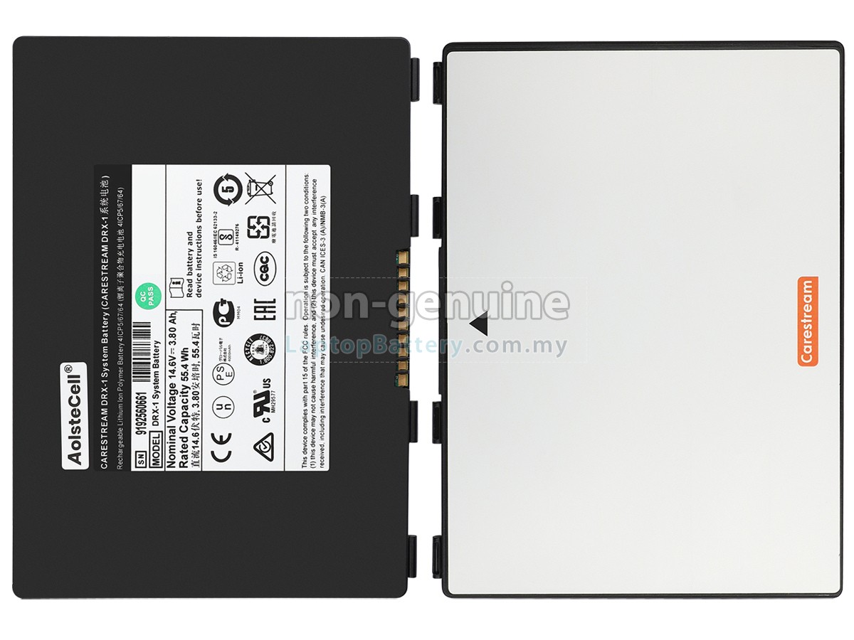 Carestream P/N8G5132 replacement battery