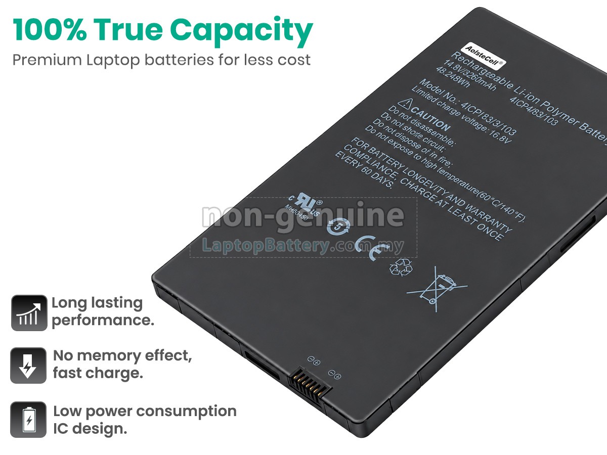 Careview 1800CW replacement battery