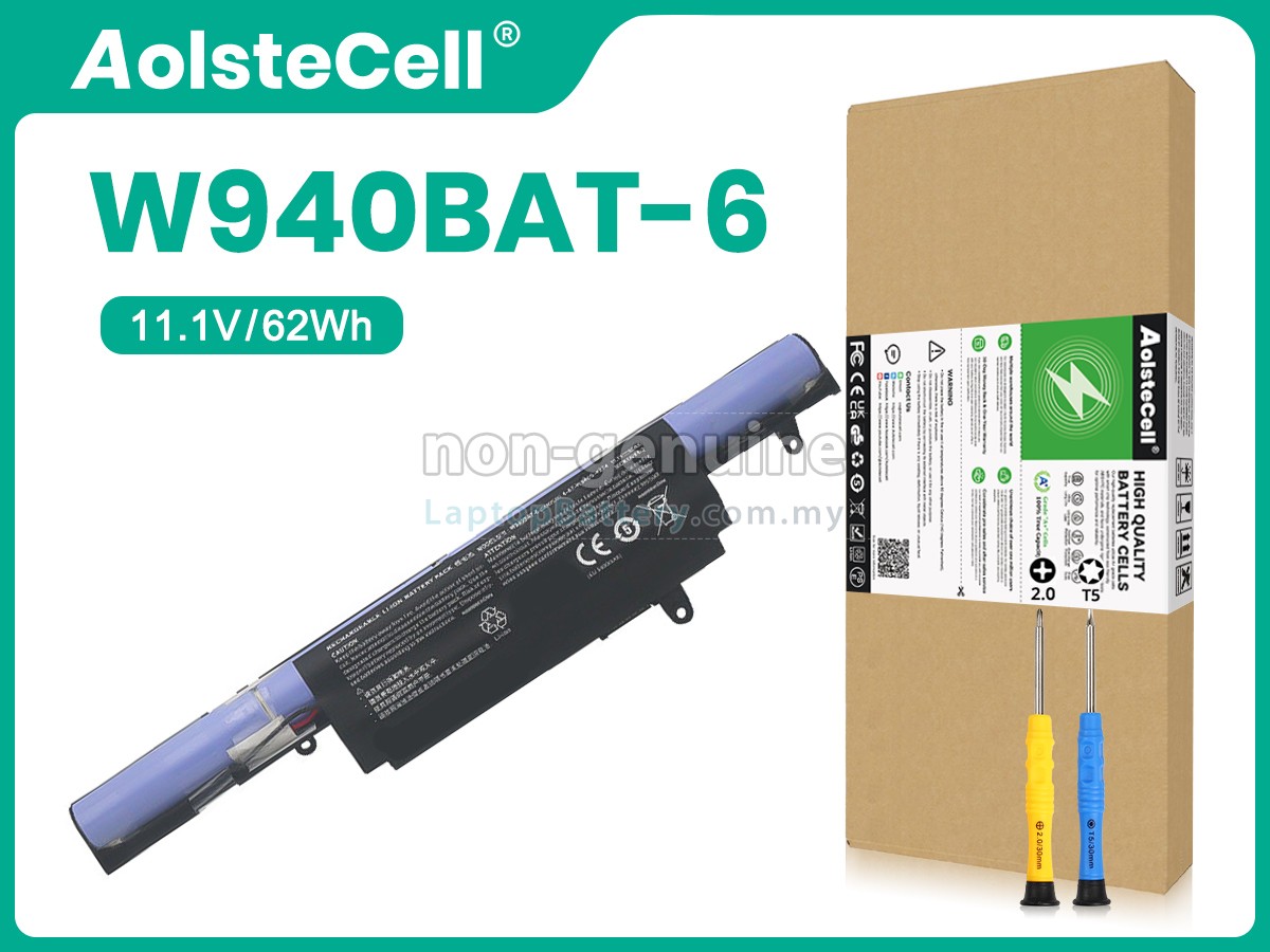 Clevo 6-87-W940S-4274 replacement battery