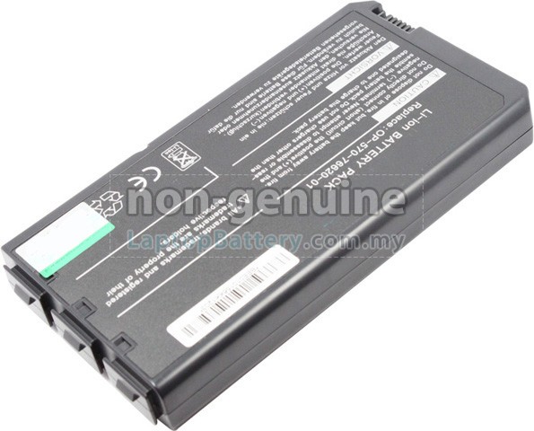 Battery for Dell 312-0334 laptop