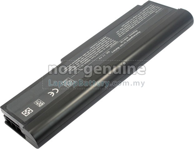 Battery for Dell WW116 laptop