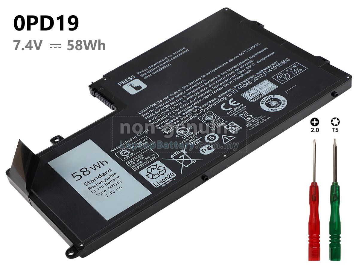 Dell Latitude 3550 replacement battery