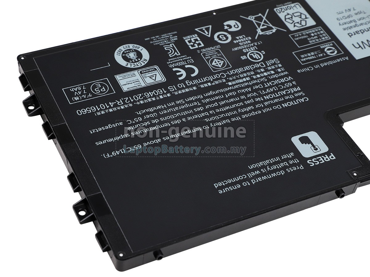 Dell P39F-002 replacement battery