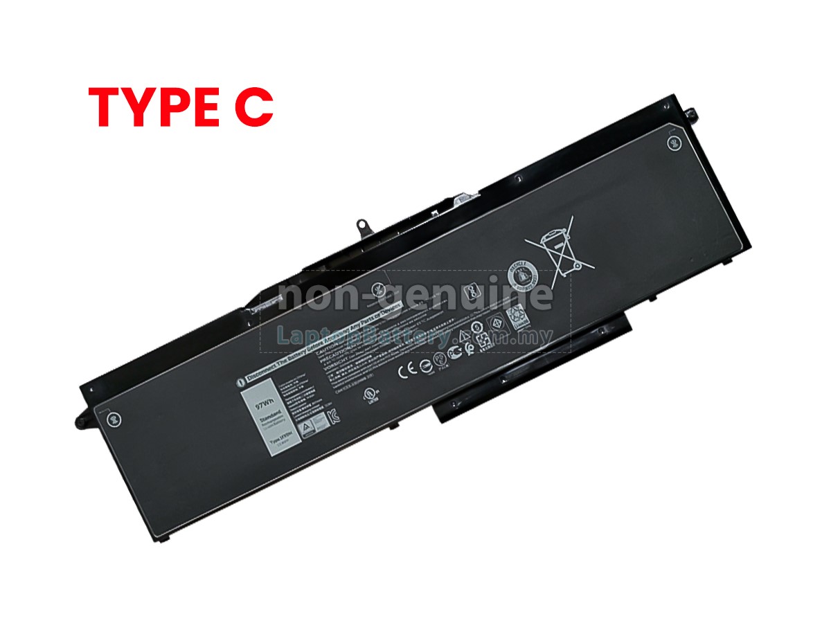 Dell Latitude 5511 replacement battery
