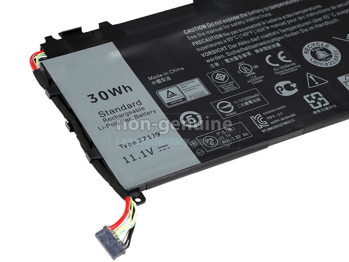Dell Latitude 7350 2-IN-1 replacement battery