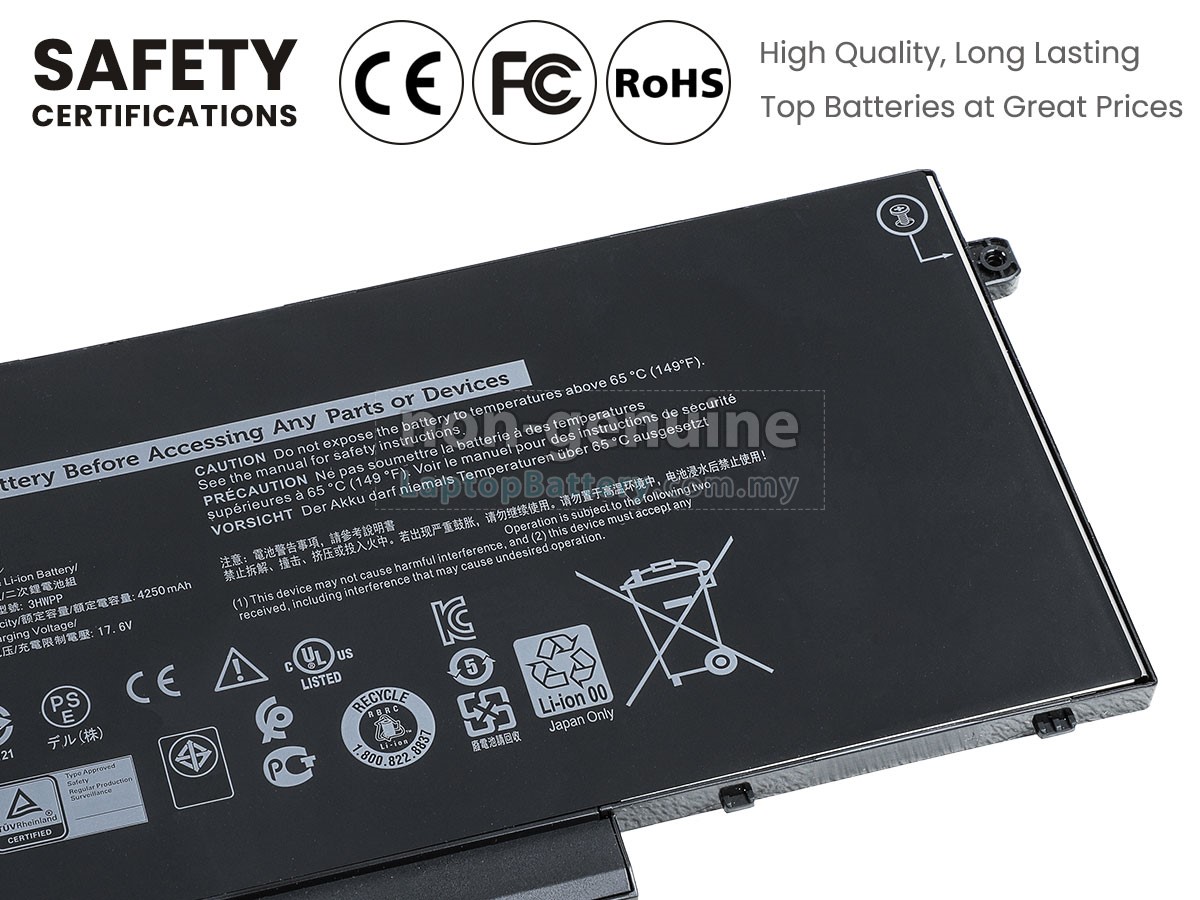 Dell Latitude 5511 replacement battery