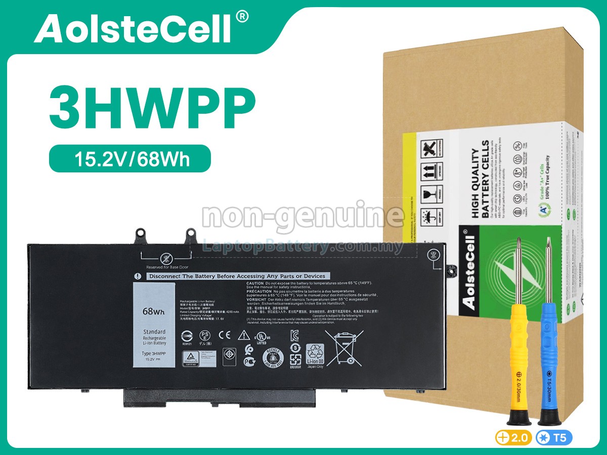 Dell 3PCVM replacement battery