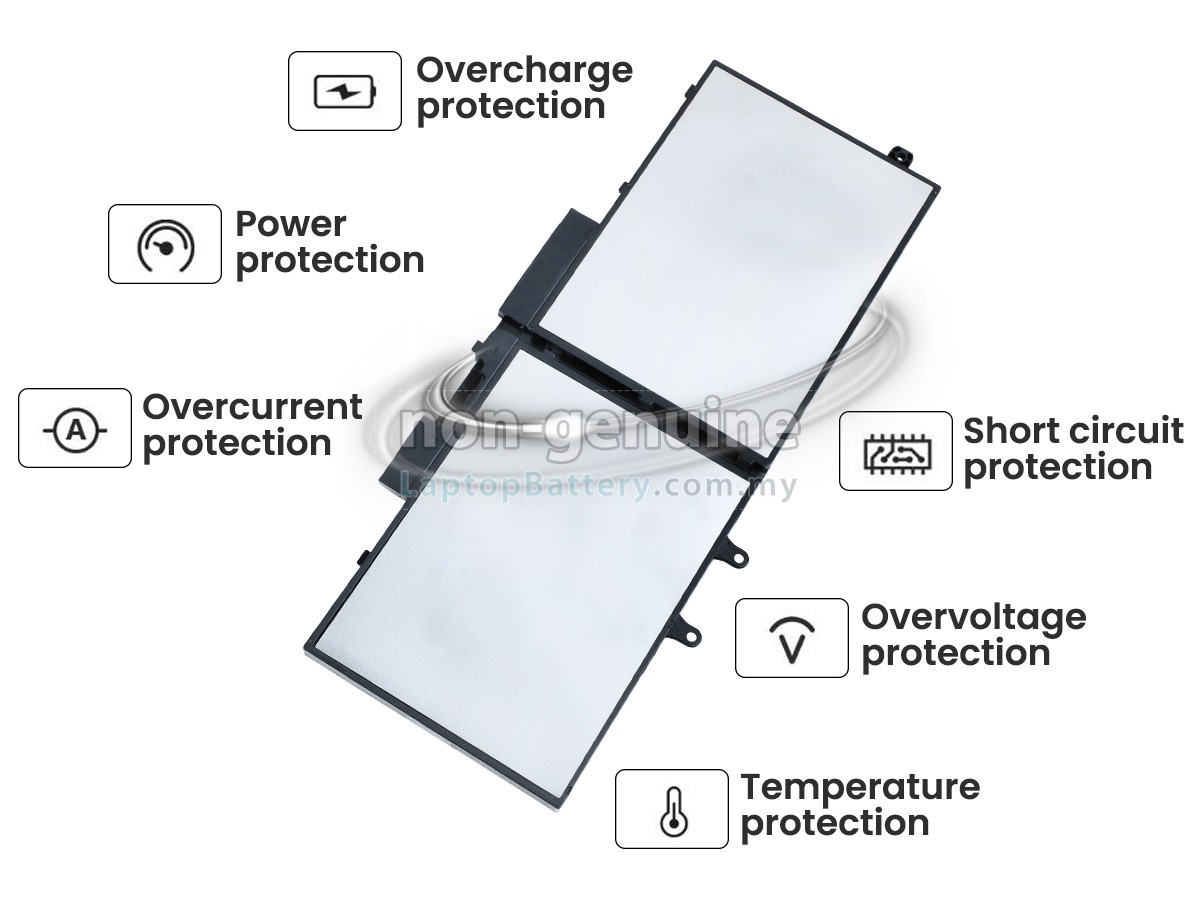 Dell 3PCVM replacement battery