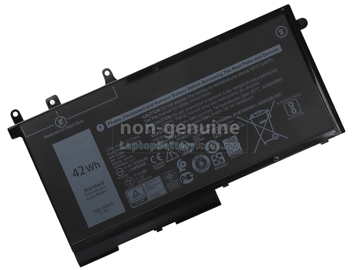 Dell Latitude 5480 battery,high-grade replacement Dell Latitude 5480 laptop  battery from Malaysia(42Wh,3 cells)