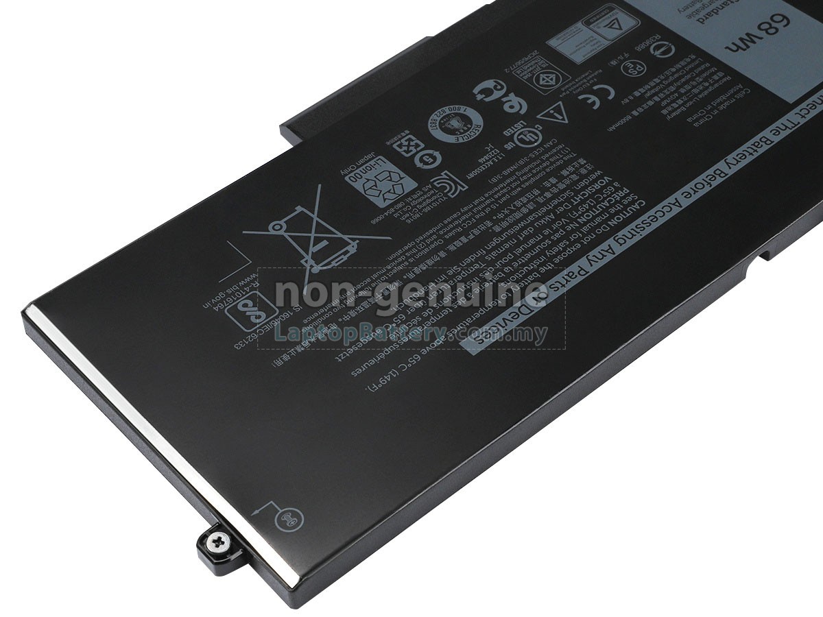 Dell 4GVMP replacement battery