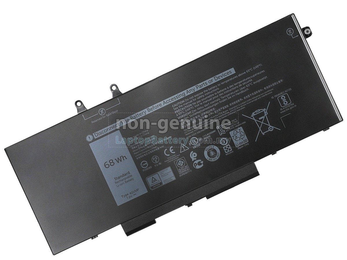 Dell Latitude 5410 battery,high-grade replacement Dell Latitude 5410 laptop  battery from Malaysia(68Wh,4 cells)