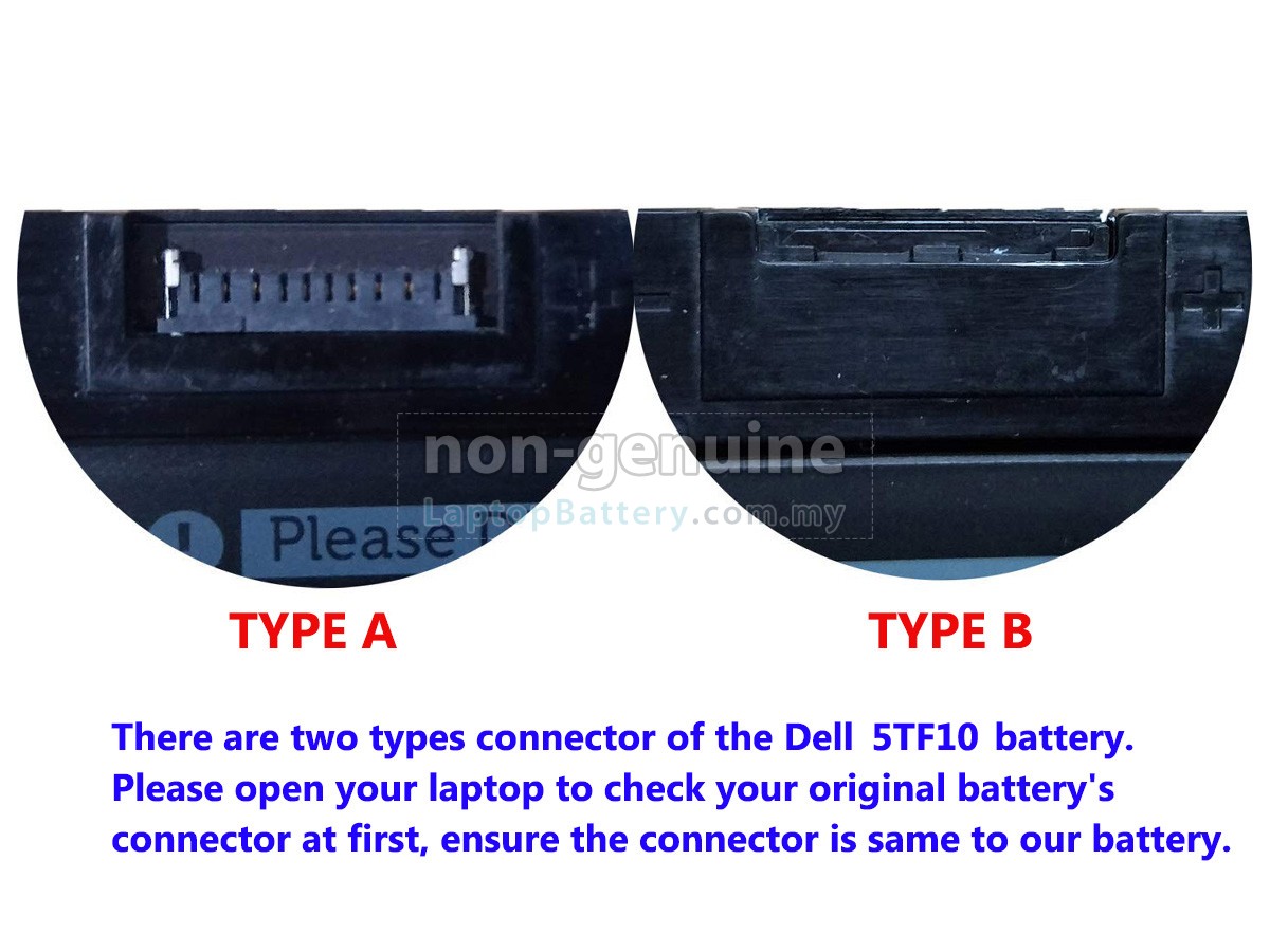 Dell 0VRX0J replacement battery