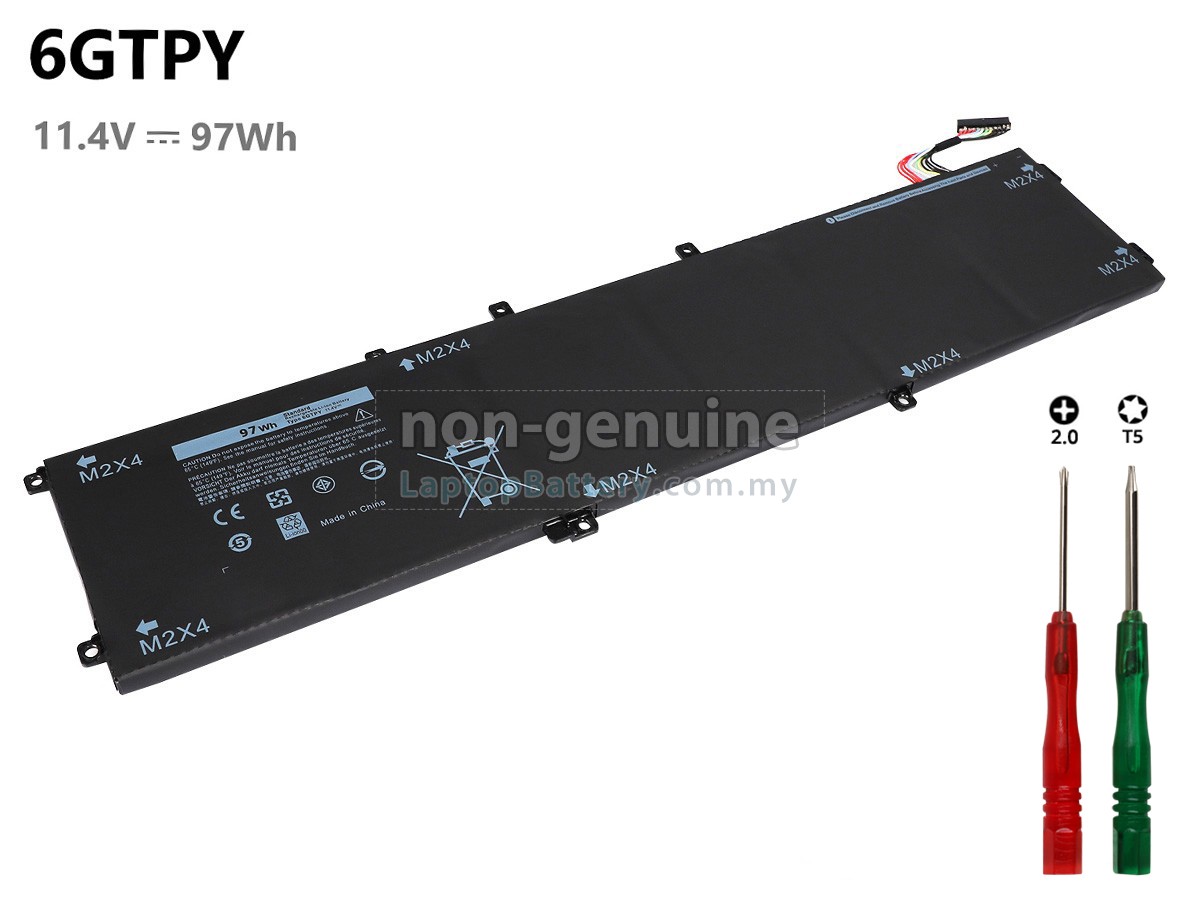 Dell 5XJ28 replacement battery
