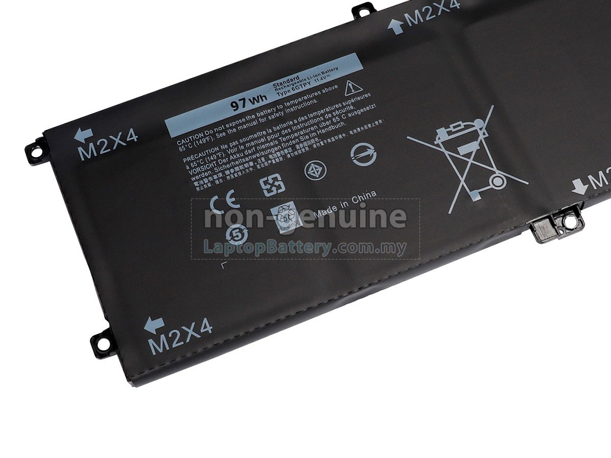 Dell XPS 15-9560-D1745 replacement battery