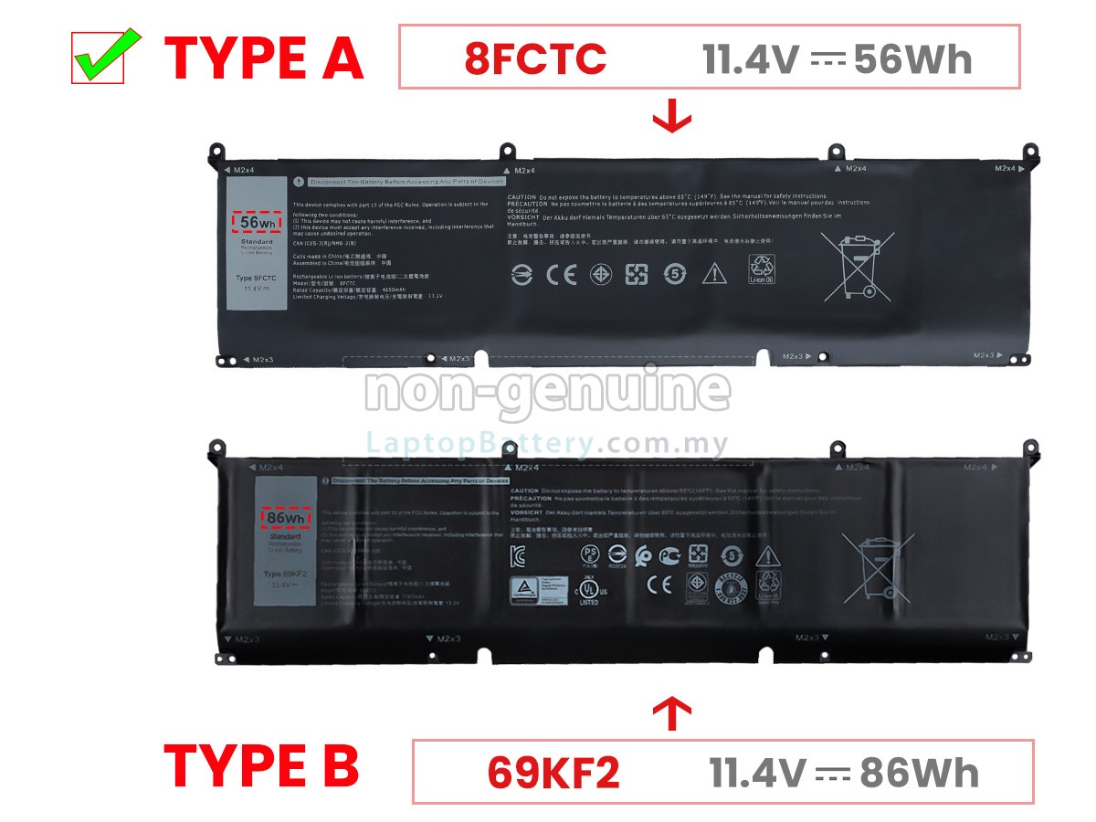 Dell G7 15 7500 replacement battery