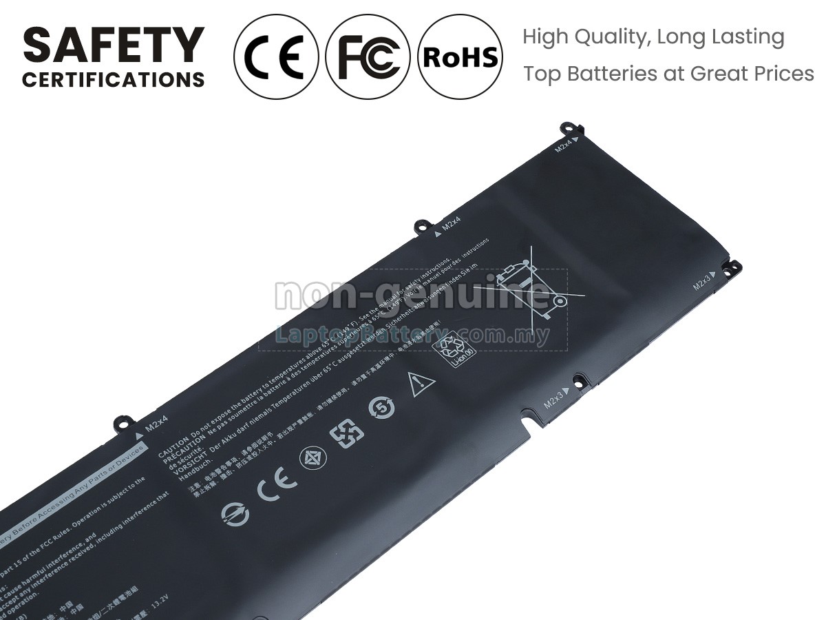 Dell P105F003 replacement battery