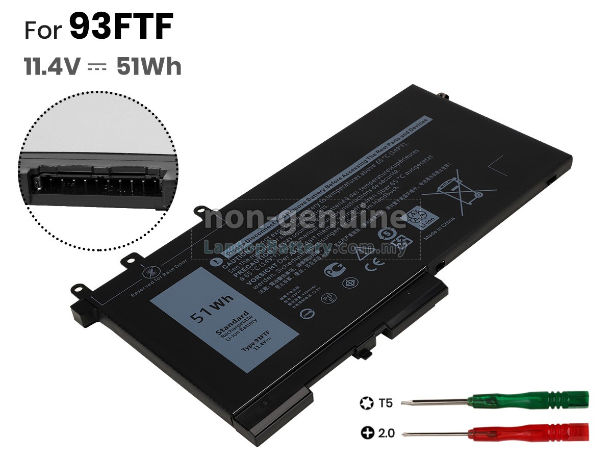 Dell Latitude 5495 replacement battery